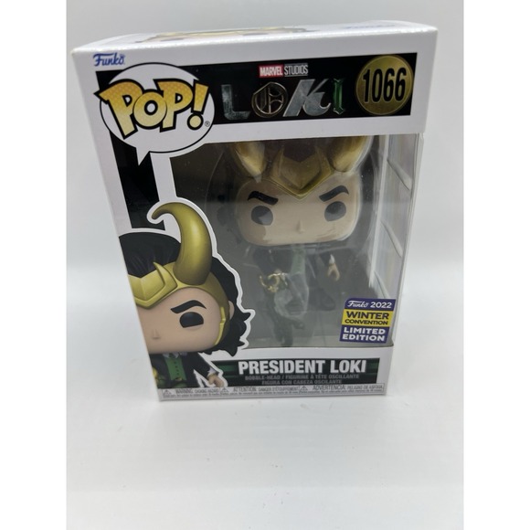 Funko Pop! Vinyl: Marvel Studios - President Loki #1066 (Winter Convention 2022) - Picture 1 of 6